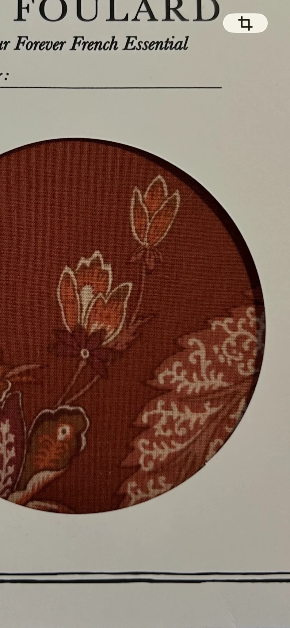 Image for Joli foulard fleuri - Sézane