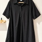 Featured thumbnail for Robe chemise Old Navy noire – Taille L