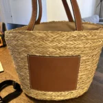 Thumbnail for Joli sac à main en rotin