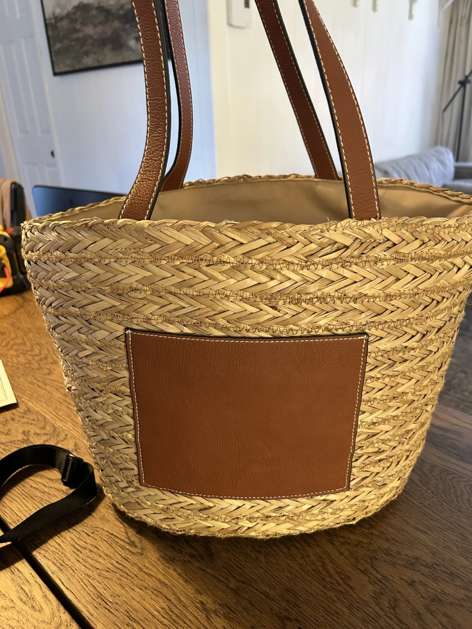 Image for Joli sac à main en rotin
