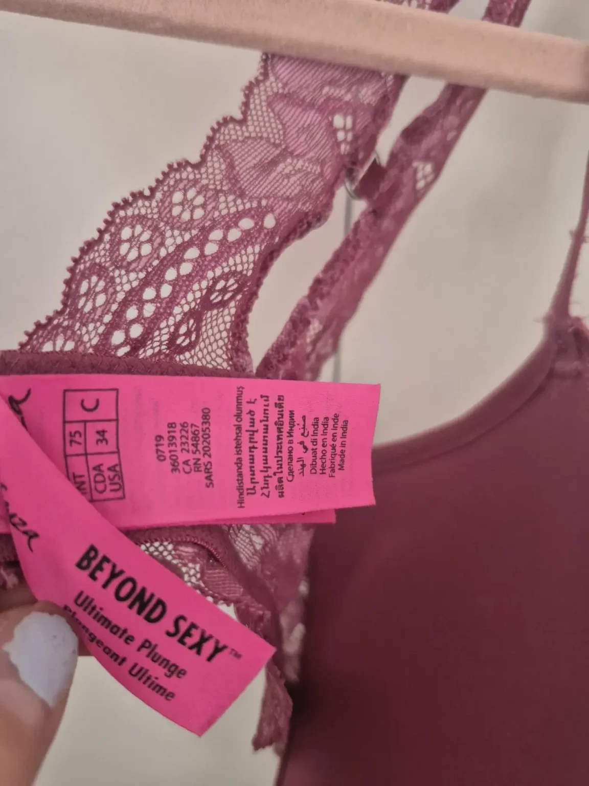 Image for La Senza Beyond Sexy 34C push-up bra