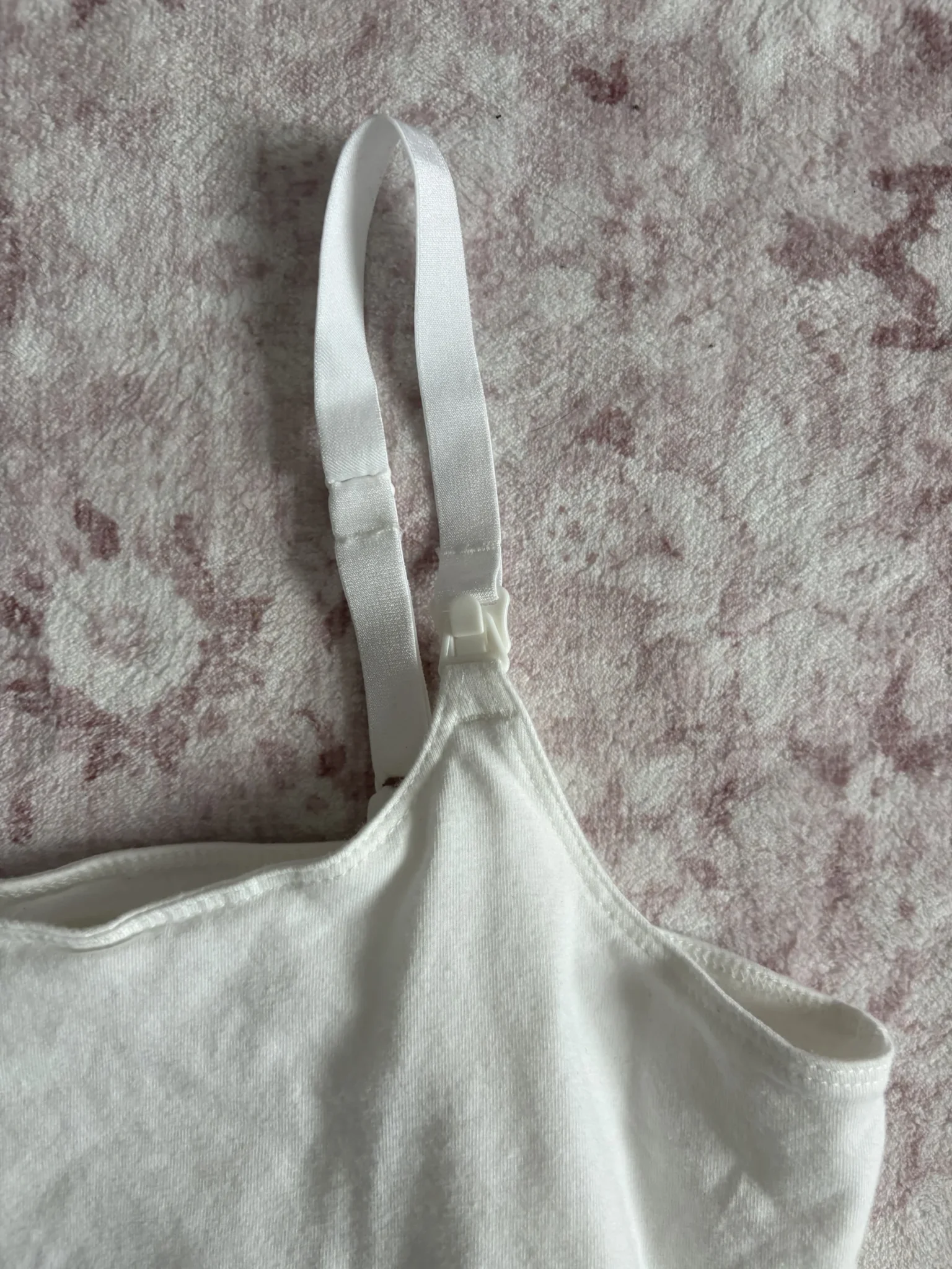 Image for Set of white maternity vests