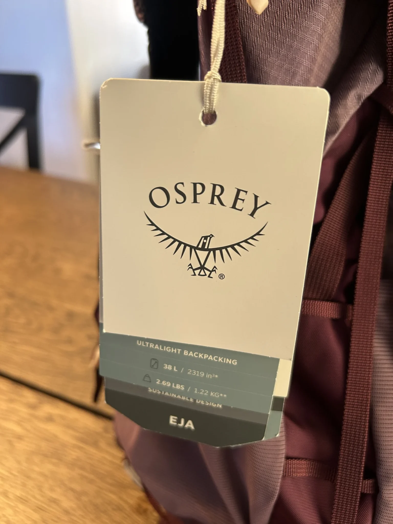 Image for Sac de randonnée Osprey modèle Eja 38l