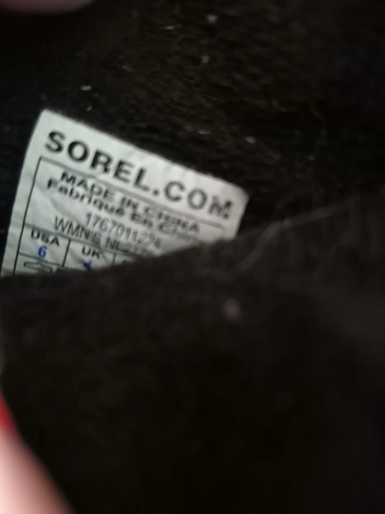Image for Sorel winter boot size 6