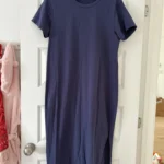 Featured thumbnail for Rose Maternity Blue Maxi Dress