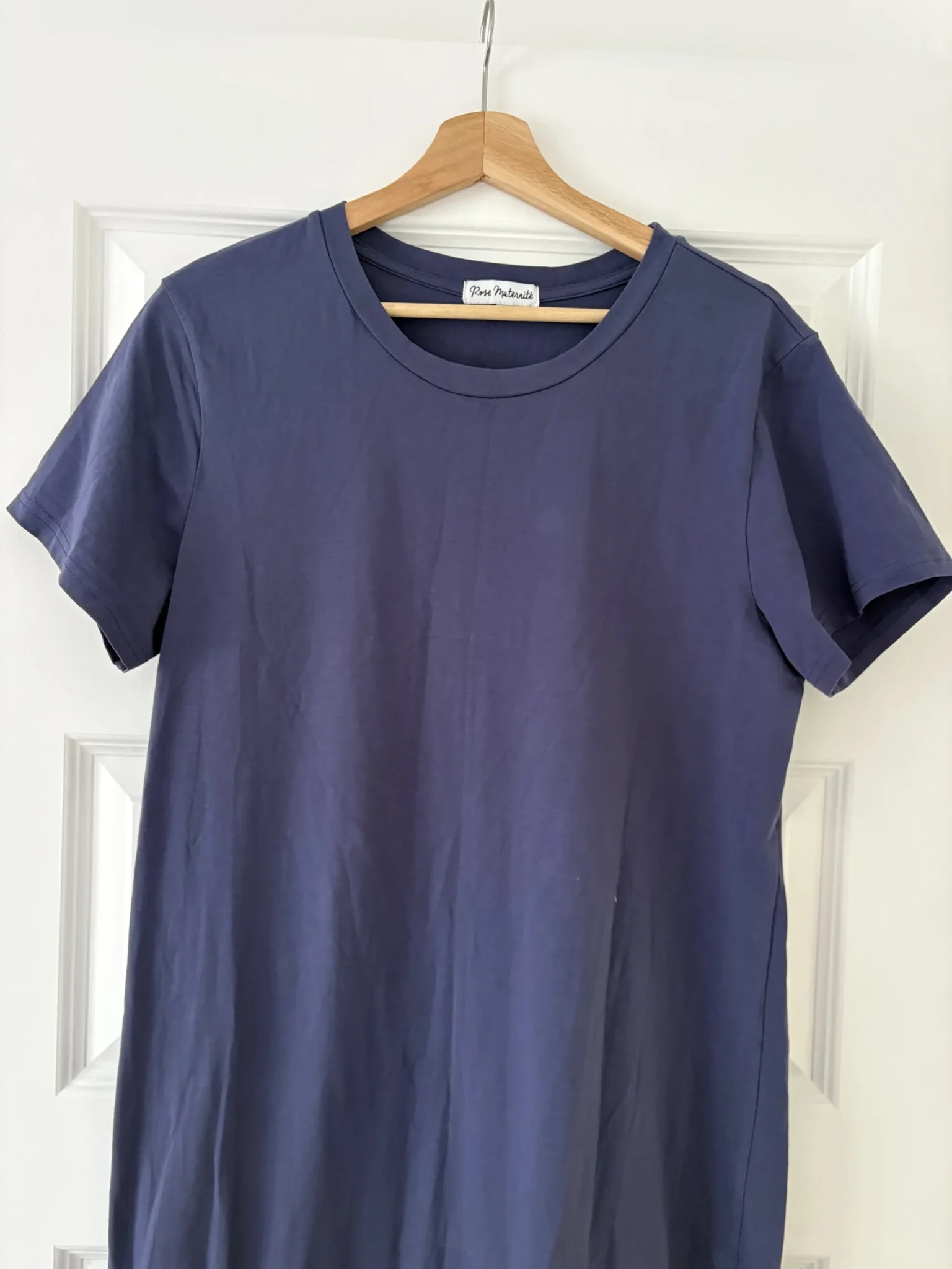 Image for Rose Maternity Blue Maxi Dress