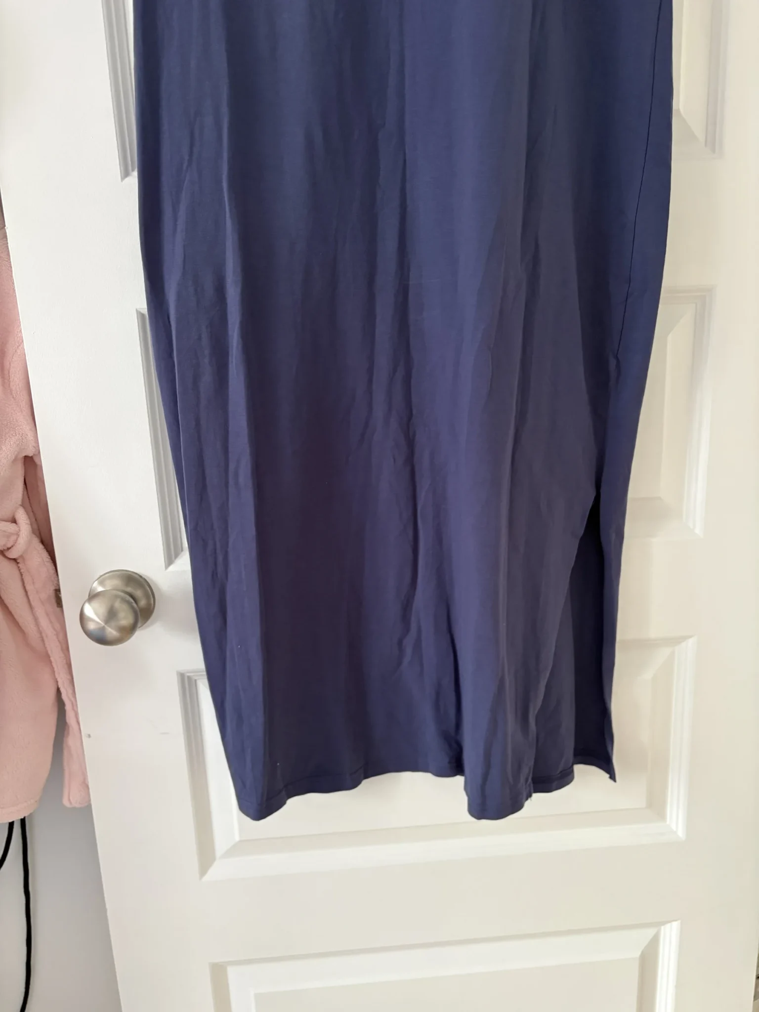 Image for Rose Maternity Blue Maxi Dress