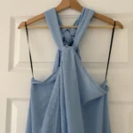 Thumbnail for Brand-new blue backless dress from H&M