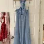 Thumbnail for Brand-new blue backless dress from H&M