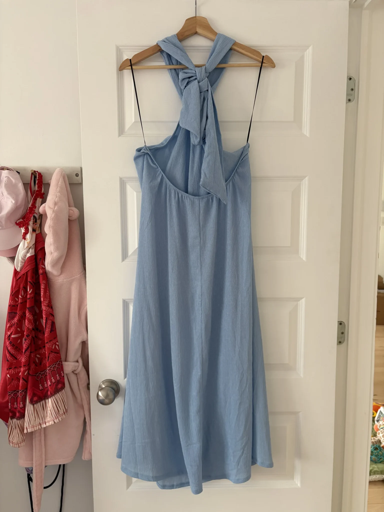 Image for Brand-new blue backless dress from H&M