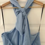 Thumbnail for Brand-new blue backless dress from H&M