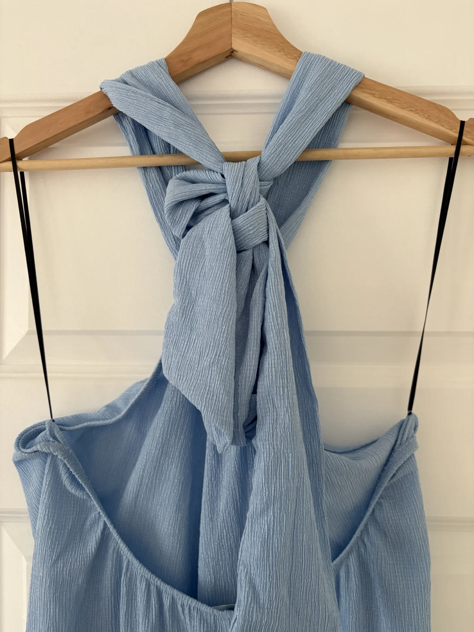 Image for Brand-new blue backless dress from H&M
