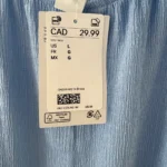 Thumbnail for Brand-new blue backless dress from H&M