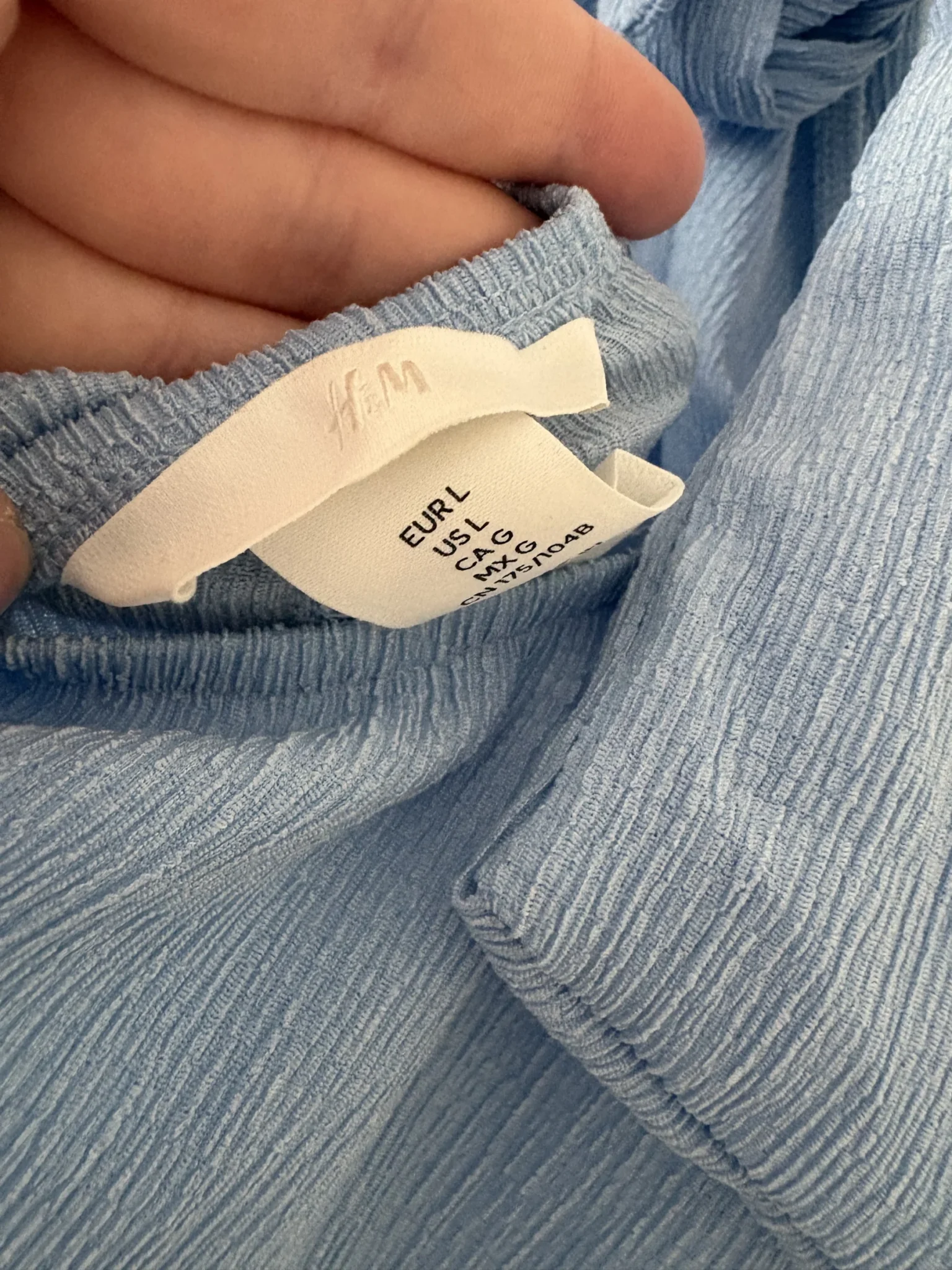 Image for Brand-new blue backless dress from H&M