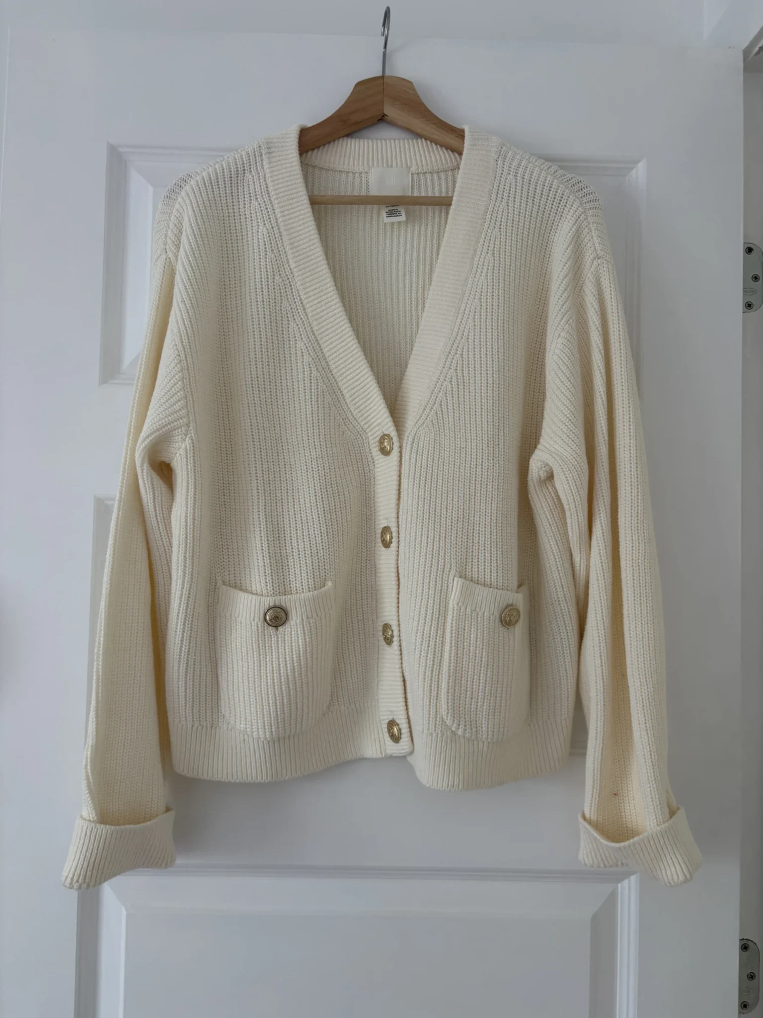 Featured image for H&M cream jacket