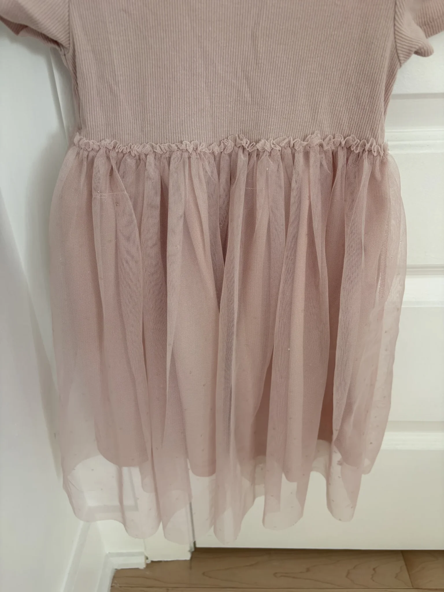 Image for Pink tulle dress from H&M