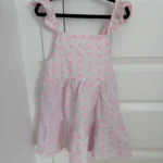 Featured thumbnail for White and pink dress with eyelets