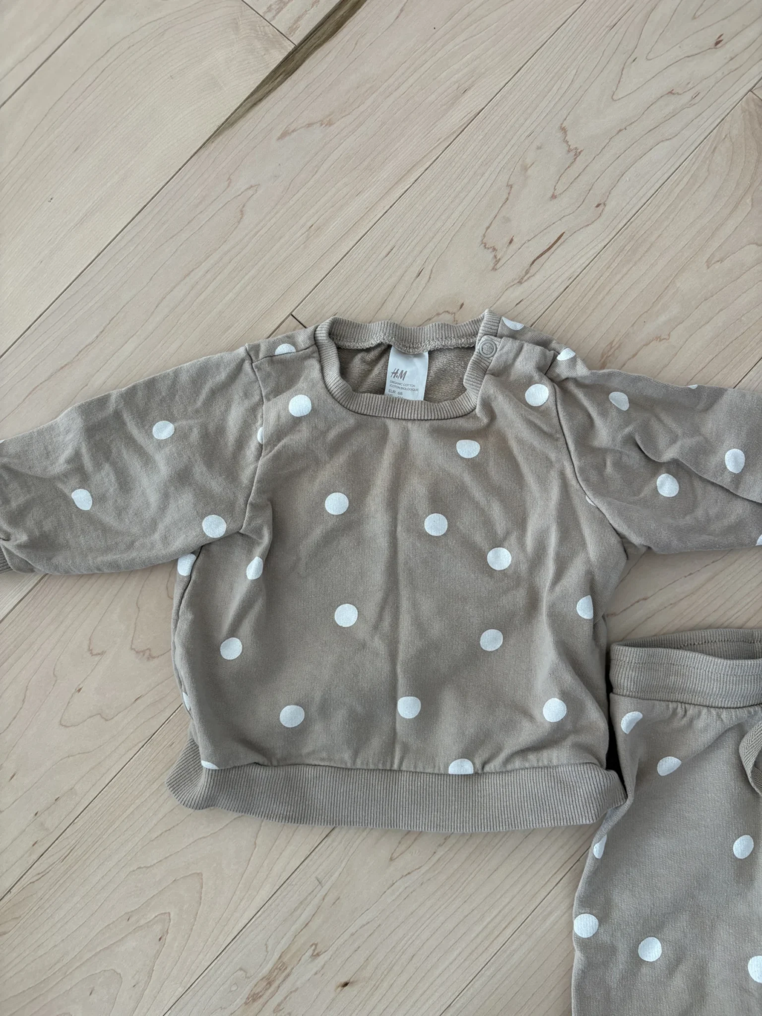 Image for Polka-dot fleece set