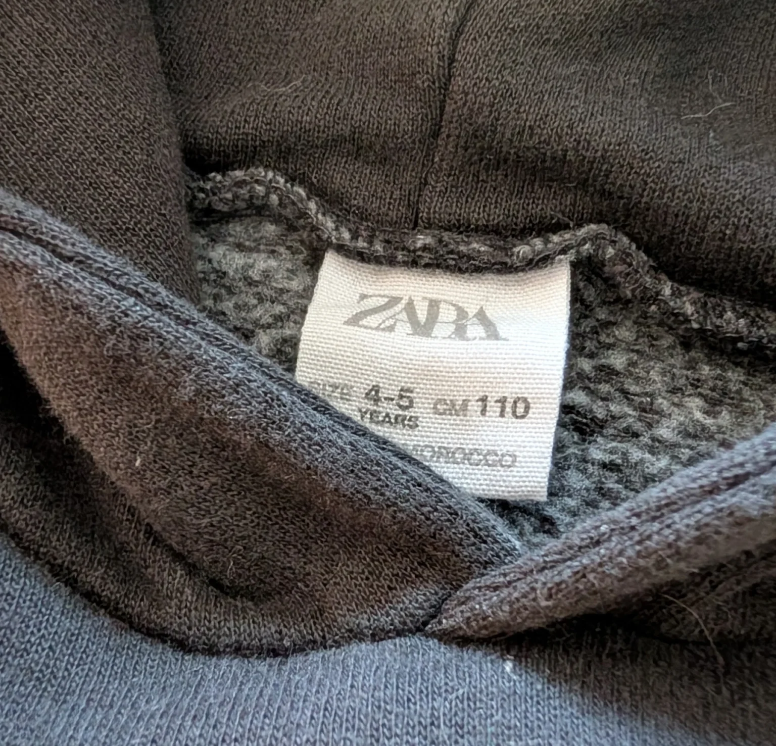 Image for Zara hoodie, ages 4–5
