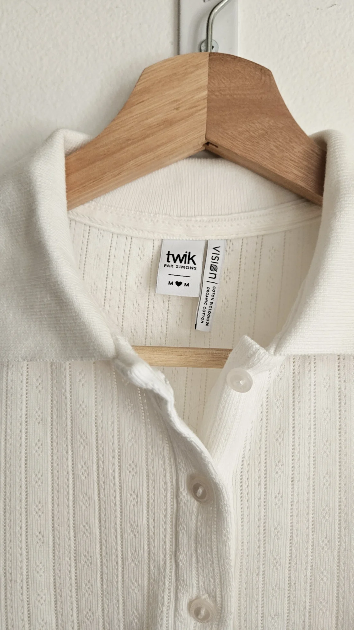 Image for 🌷Cardigan écourté - pointelle
