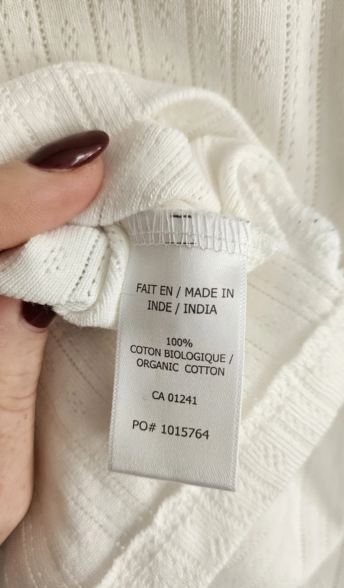 Image for 🌷Cardigan écourté - pointelle