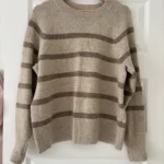 Featured thumbnail for Reitmans beige striped jumper