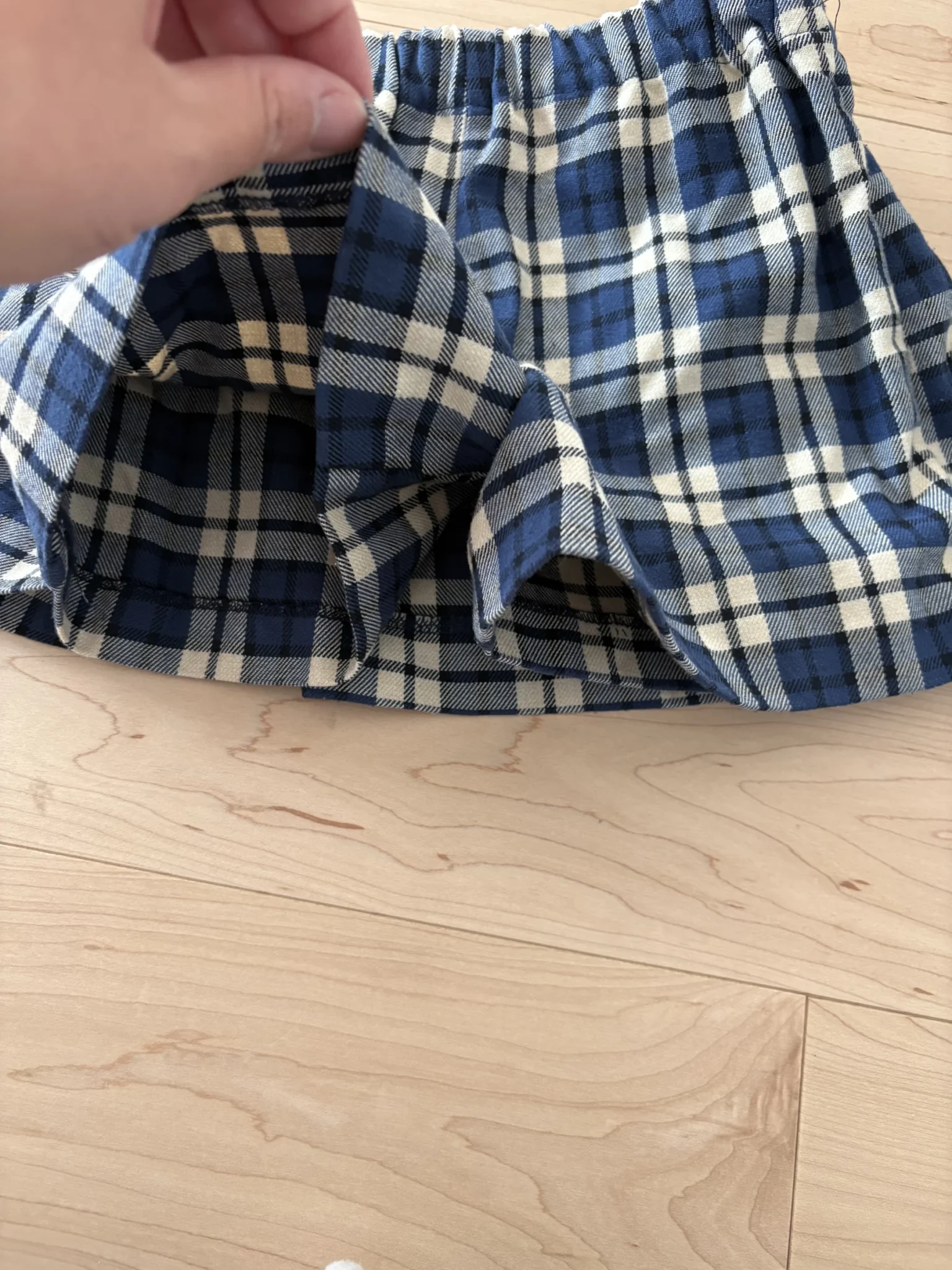 Image for Zara checked skirt-shorts