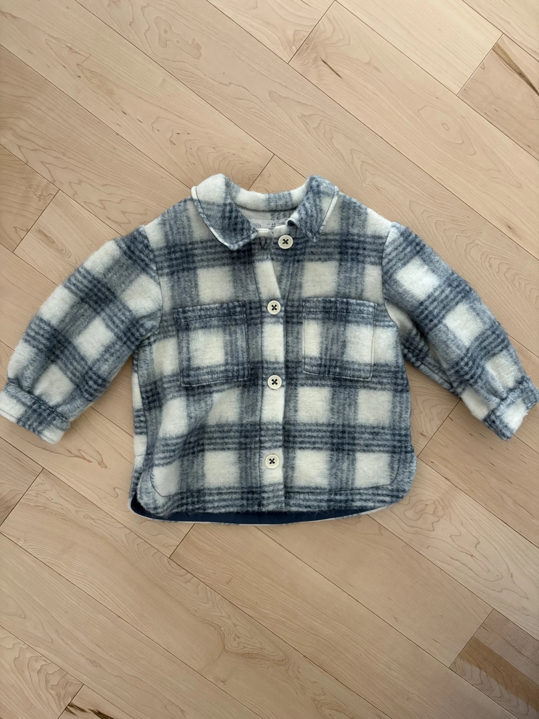 Brand-new Zara shirt-style coat Zara seconde main