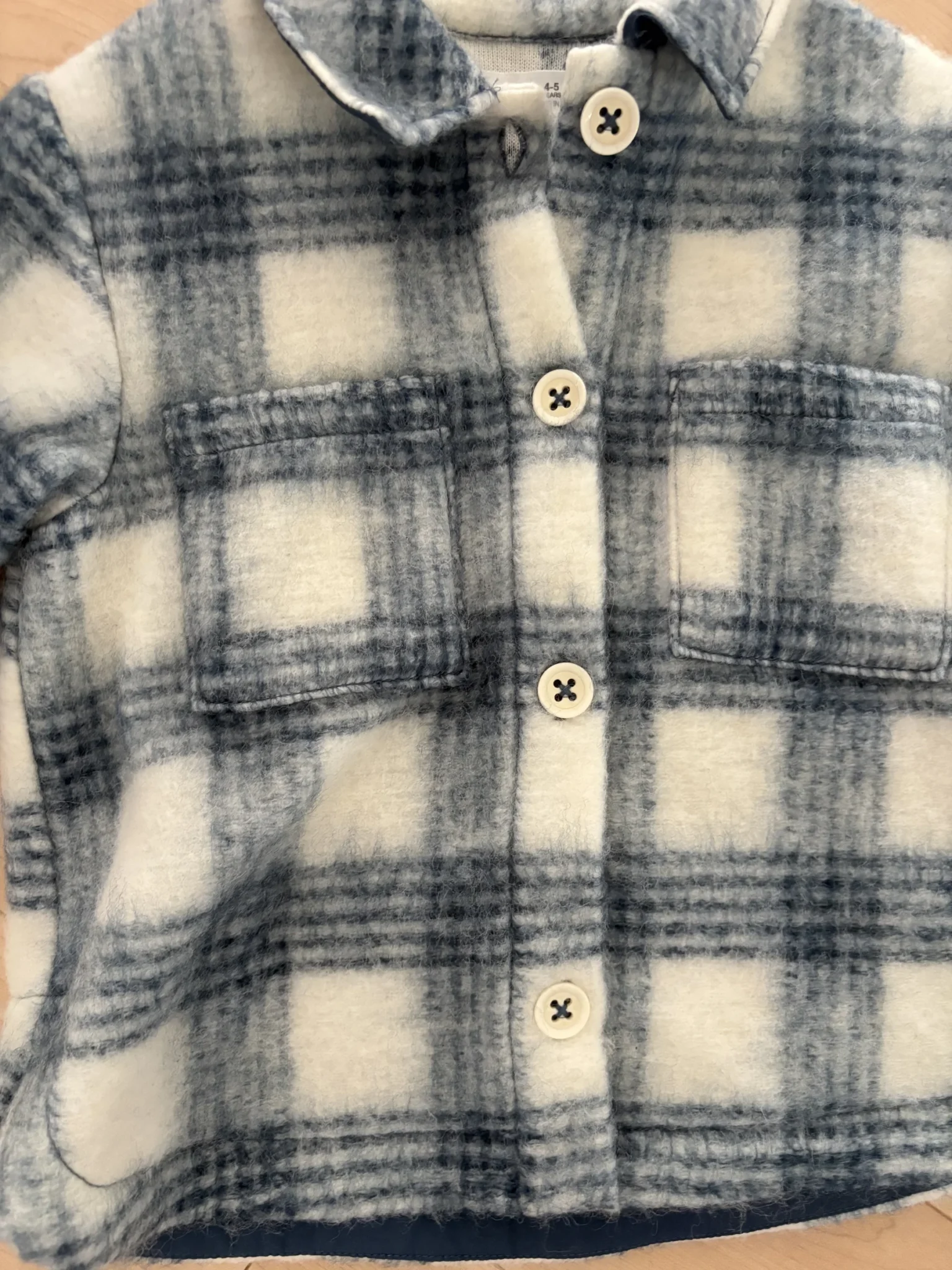 Image for Brand-new Zara shirt-style coat