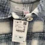 Thumbnail for Brand-new Zara shirt-style coat