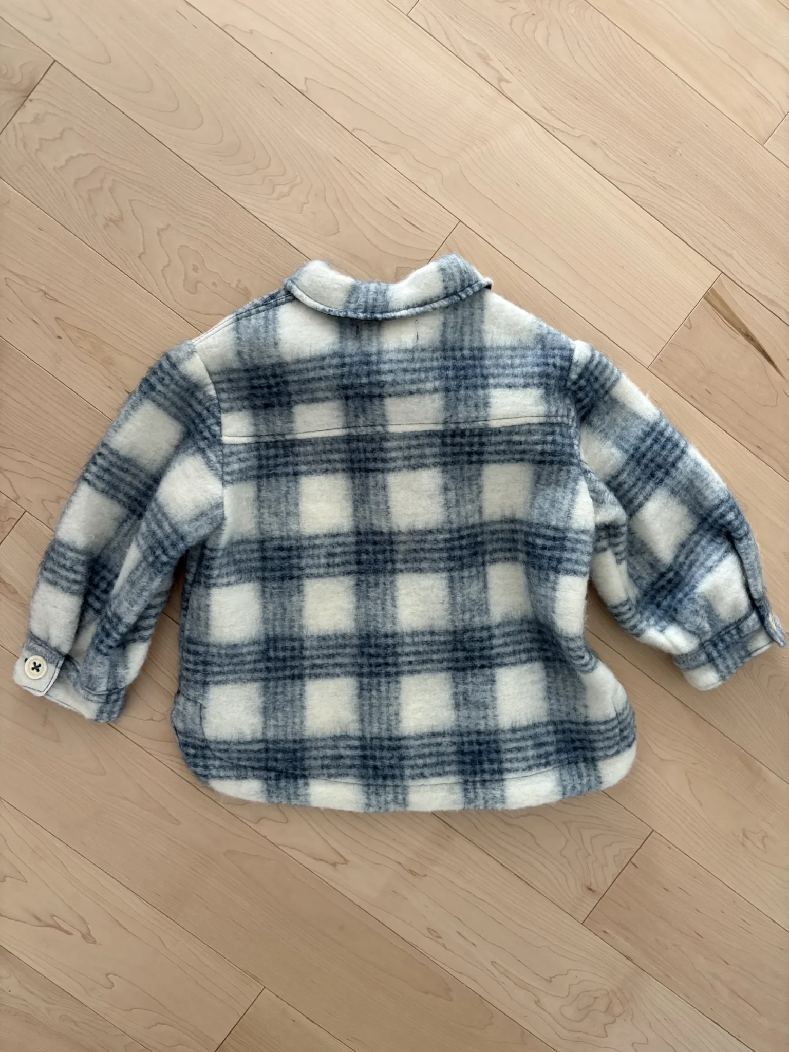 Image for Brand-new Zara shirt-style coat