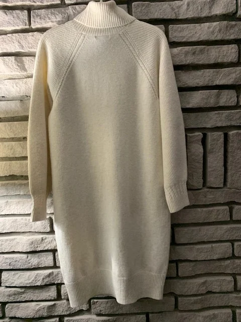 Image for Robe tricot col roulé