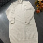 Thumbnail for Robe tricot col roulé