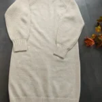 Thumbnail for Robe tricot col roulé