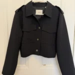 Featured thumbnail for Wilfred Boxcar Jacket – black – size M