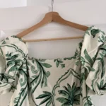 Thumbnail for Brand-new green and cream maxi dress by George