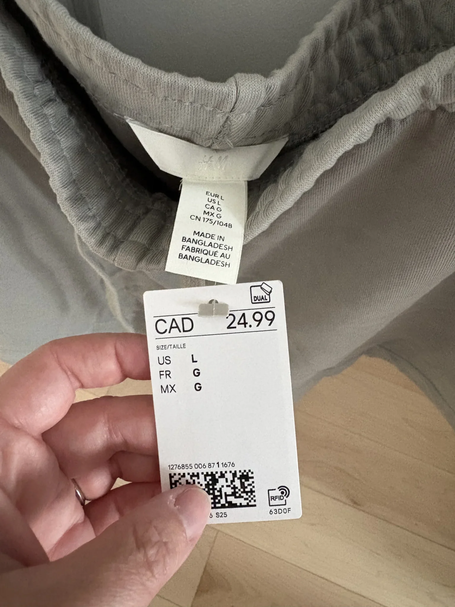 Image for New sage green shorts from H&M