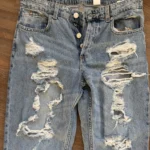 Thumbnail for Jeans boyfriend low waist