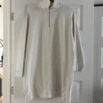 Featured thumbnail for H&M cream-coloured fleece dress