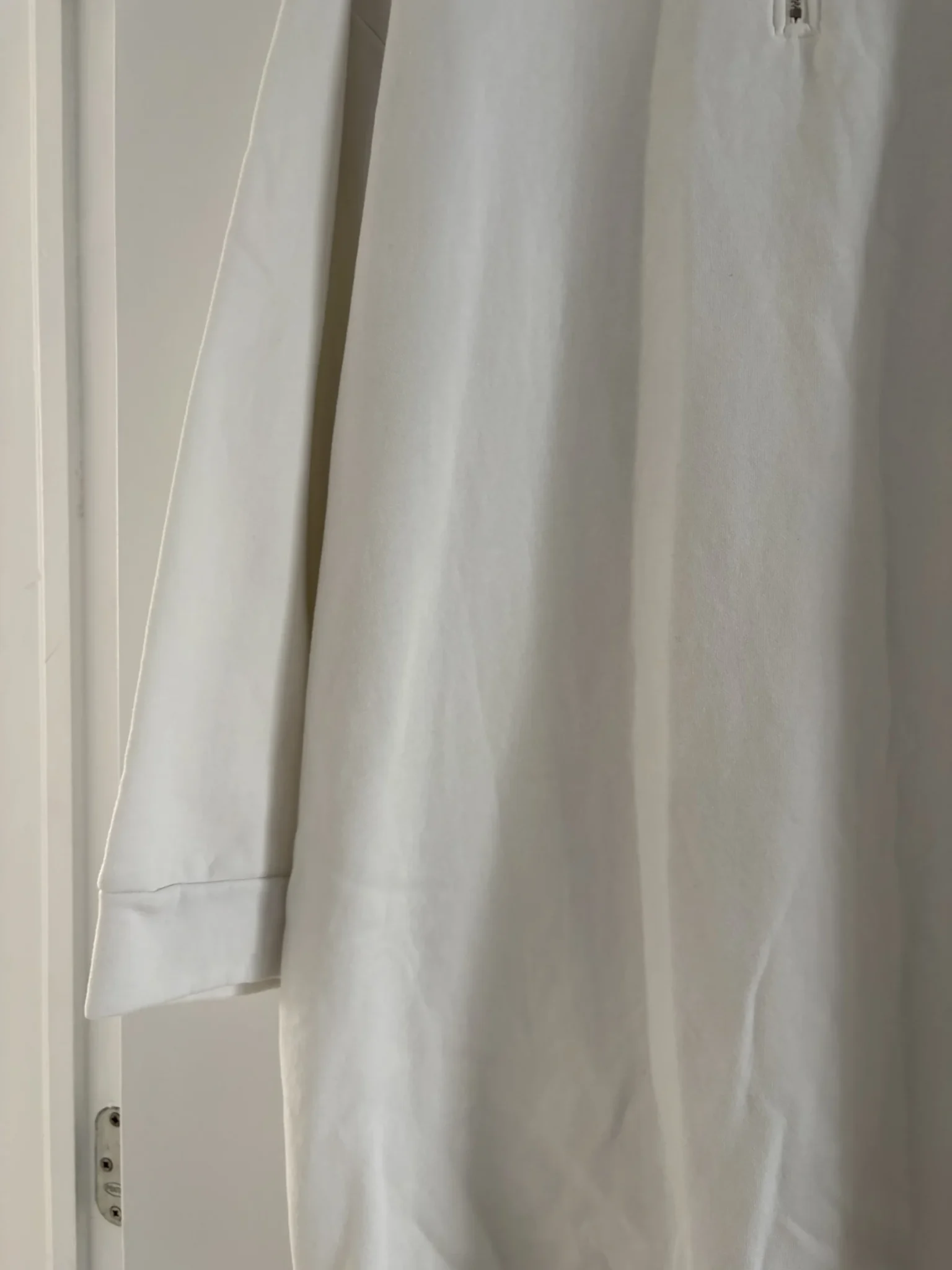 Image for H&M cream-coloured fleece dress