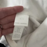 Thumbnail for H&M cream-coloured fleece dress
