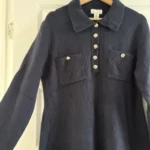 Thumbnail for H&M navy blue knitted dress