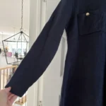 Thumbnail for H&M navy blue knitted dress
