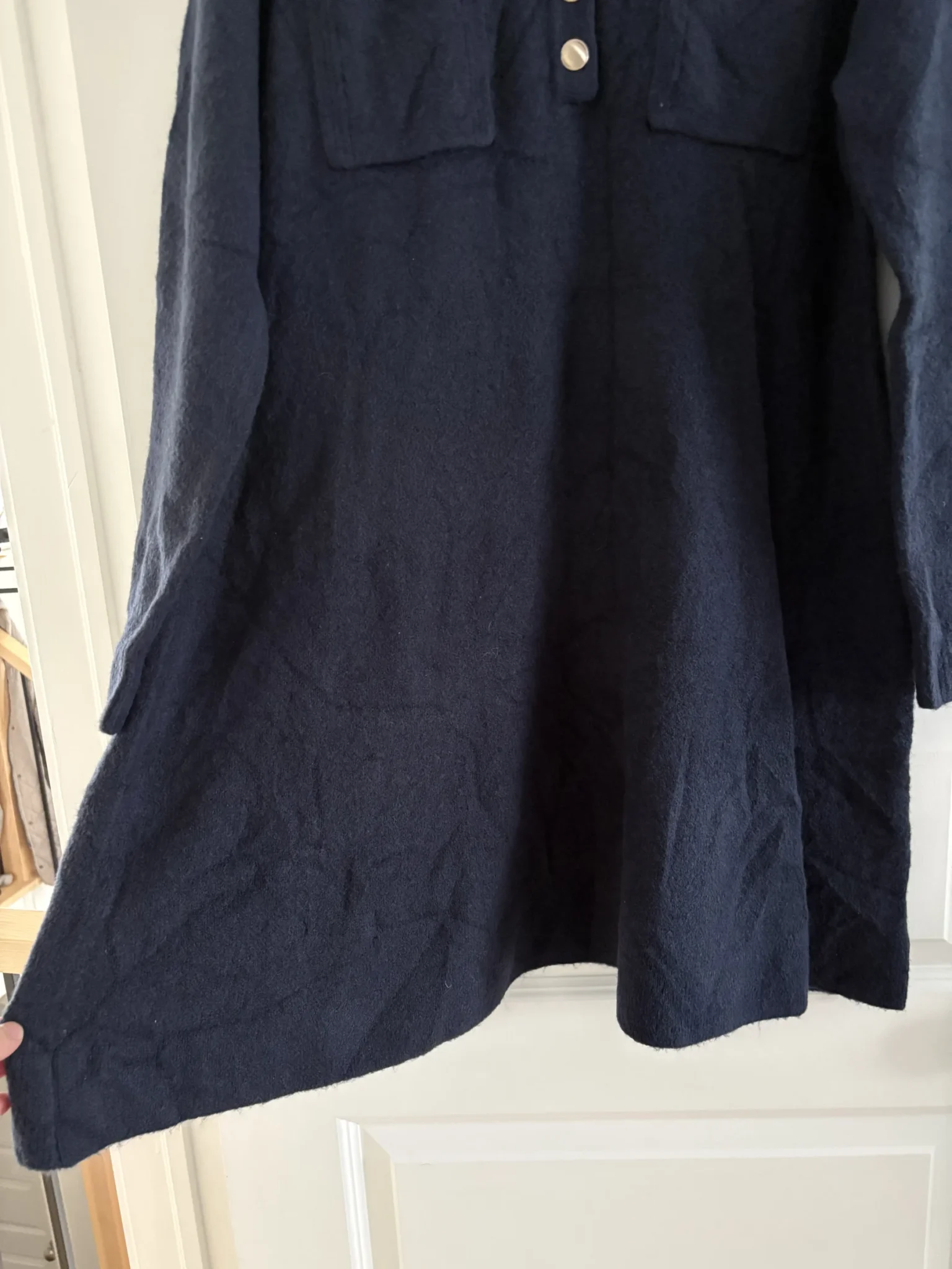 Image for H&M navy blue knitted dress