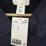 Thumbnail for H&M navy blue knitted dress