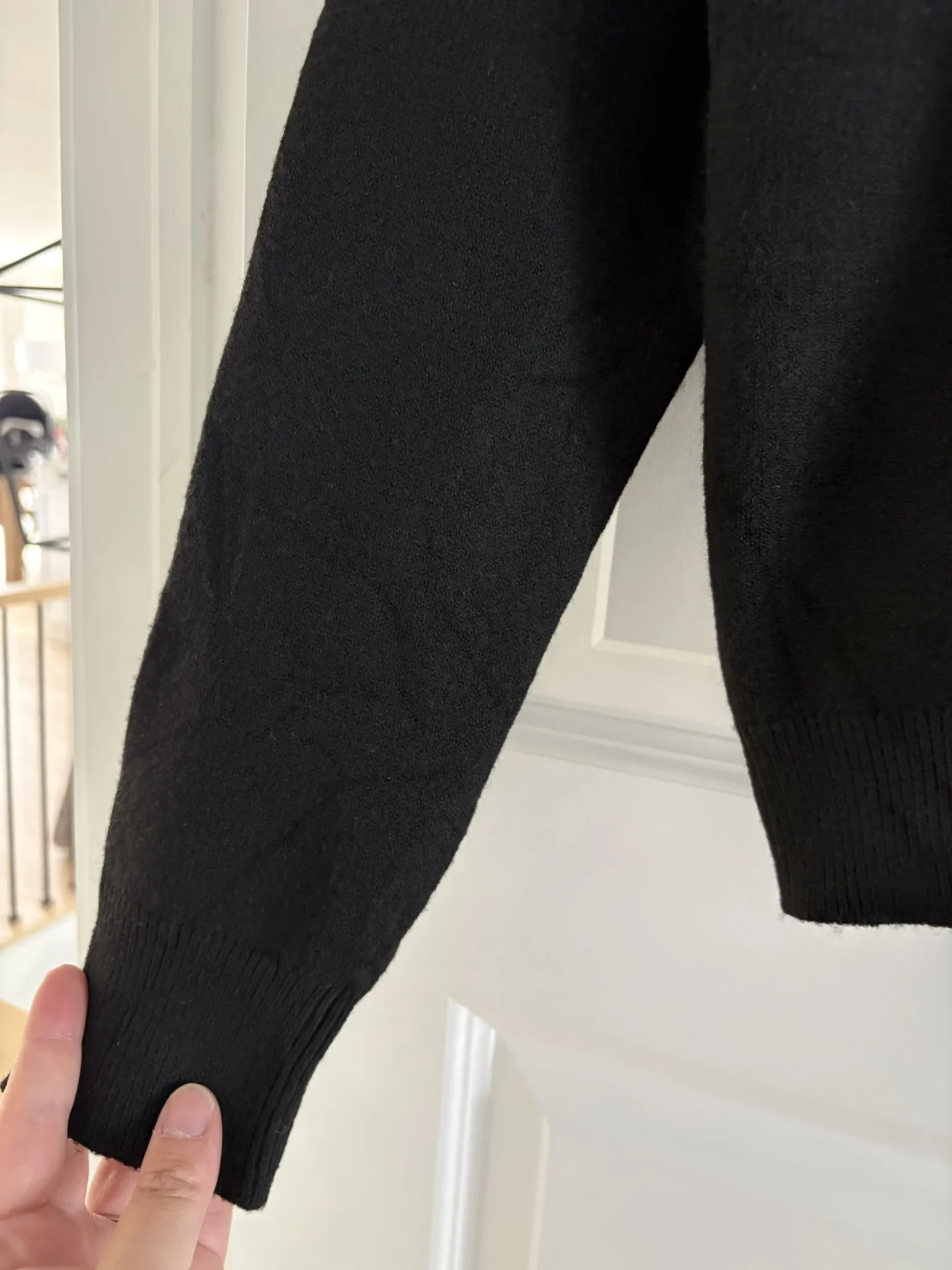 Image for Brand-new black Joe Fresh jumper with pearls
