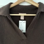 Thumbnail for Brand-new, oversized chocolate-brown jumper from H&M