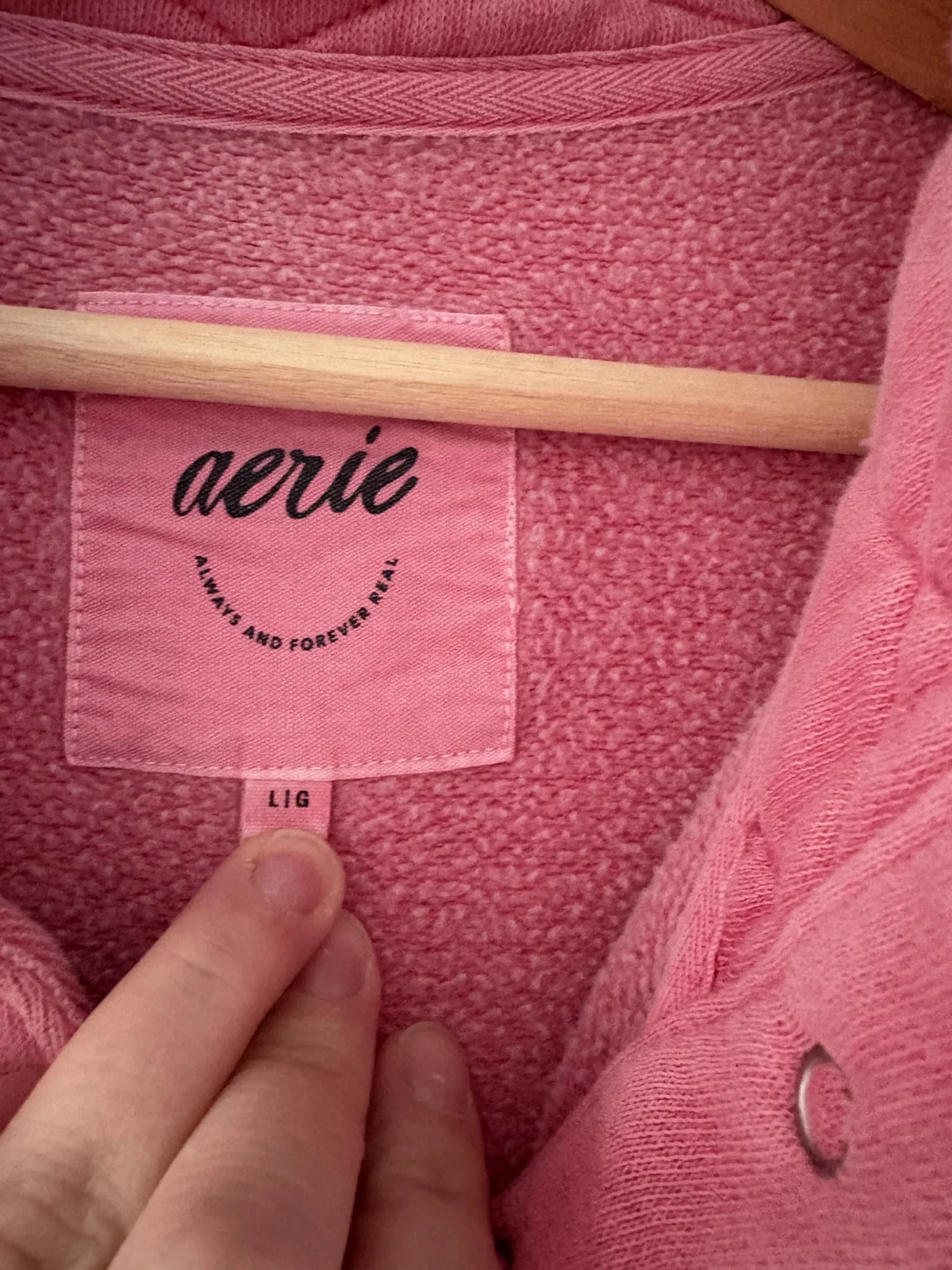 Image for Aerie pink jumper