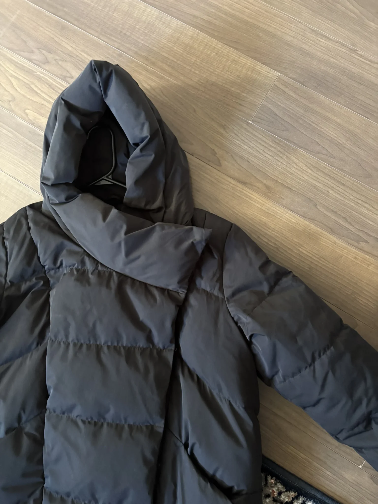 Image for Mountain Warehouse long black winter coat