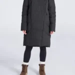 Thumbnail for Mountain Warehouse long black winter coat